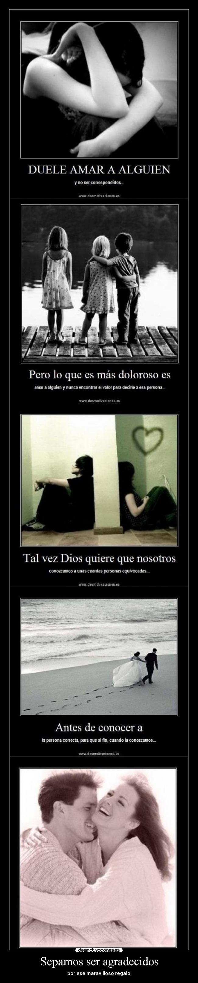 Sepamos ser agradecidos -