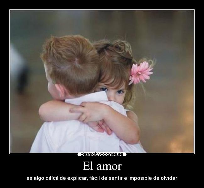 El amor -