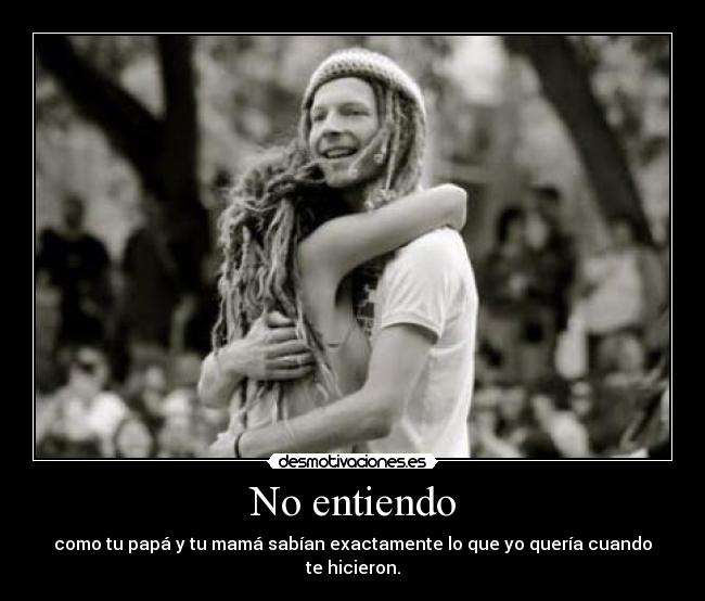 No entiendo - 