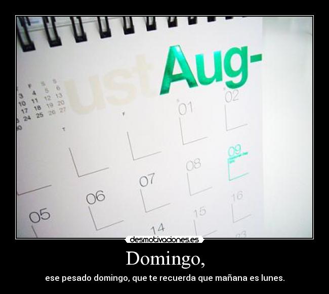 Domingo, -