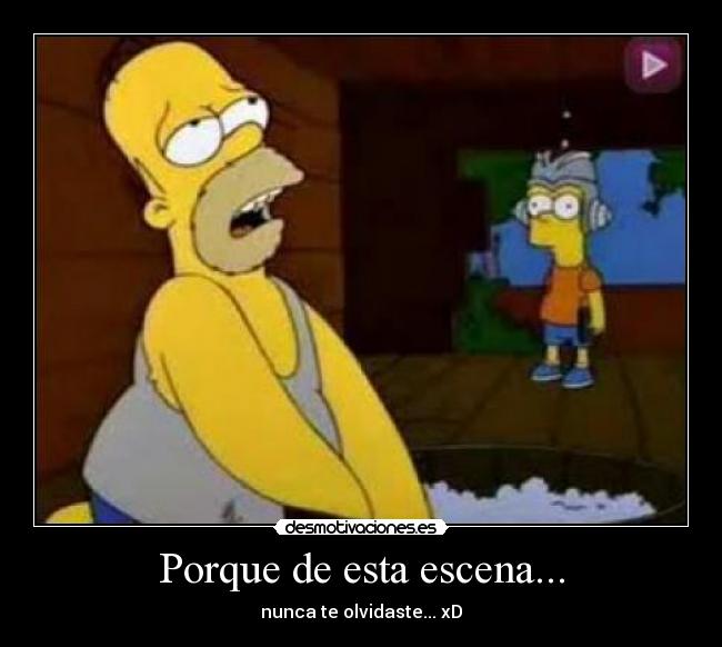 Porque de esta escena... - 