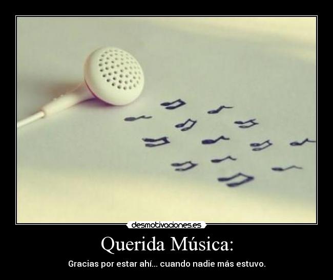 Querida Música: - 