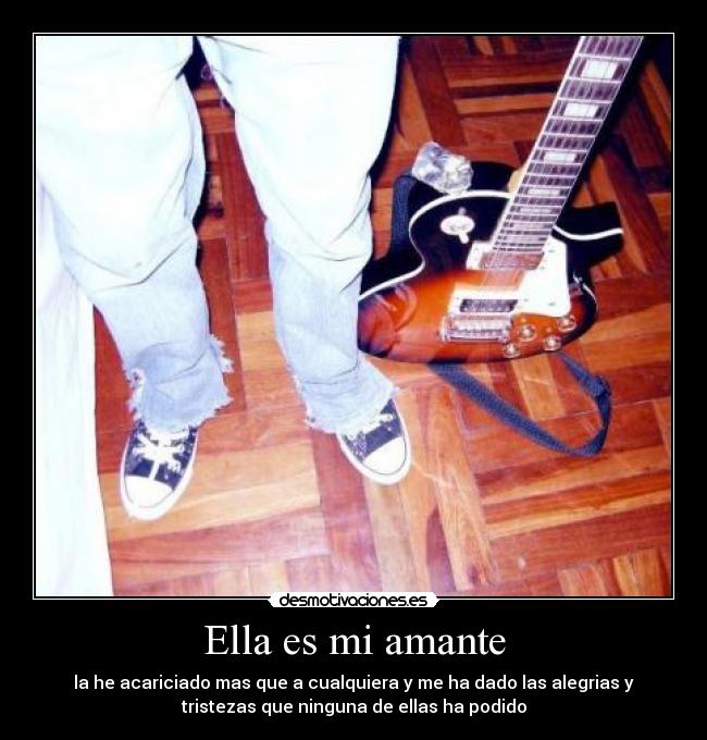 Ella es mi amante -