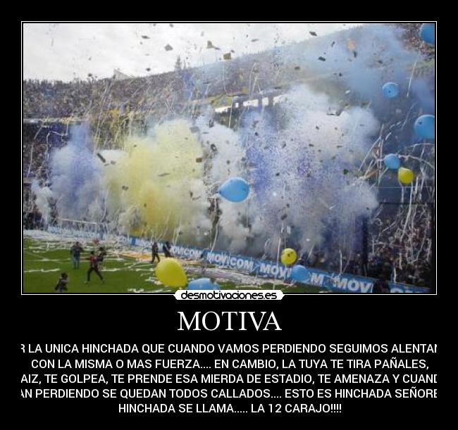 carteles boca juniors desmotivaciones
