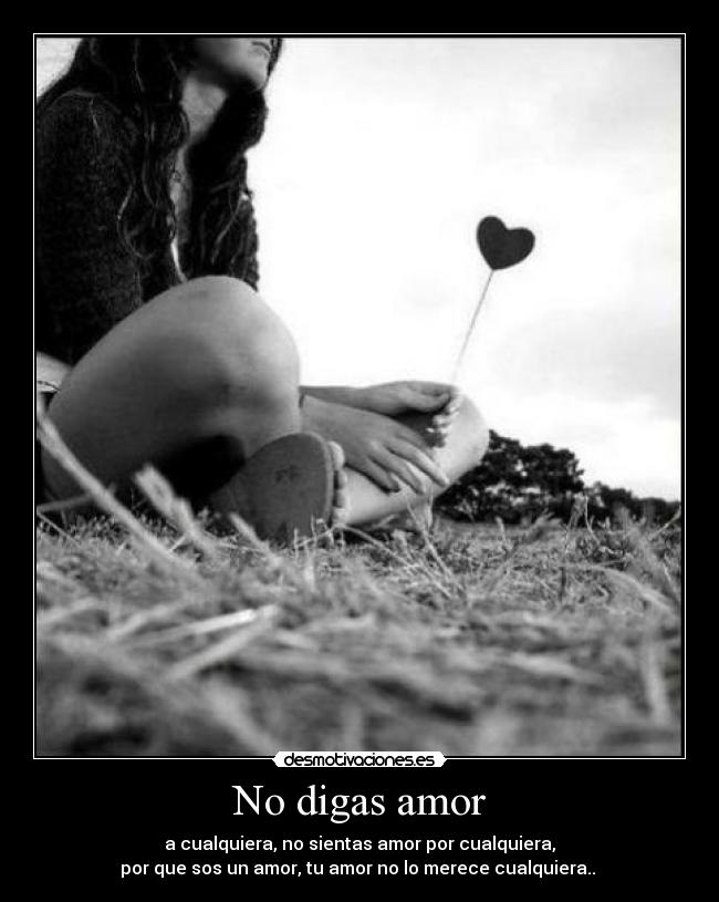 carteles amor eres amor desmotivaciones