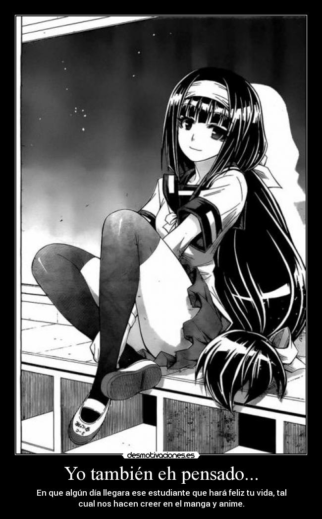 Yo también eh pensado... -