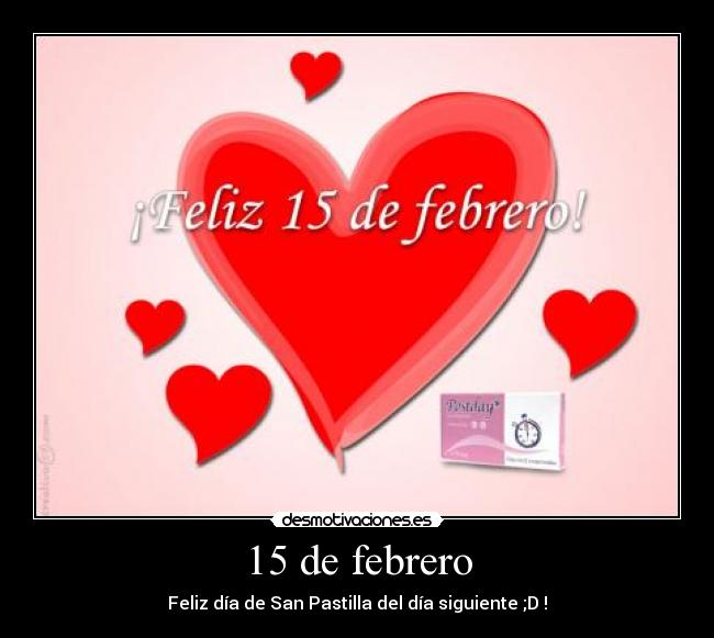 15 de febrero -