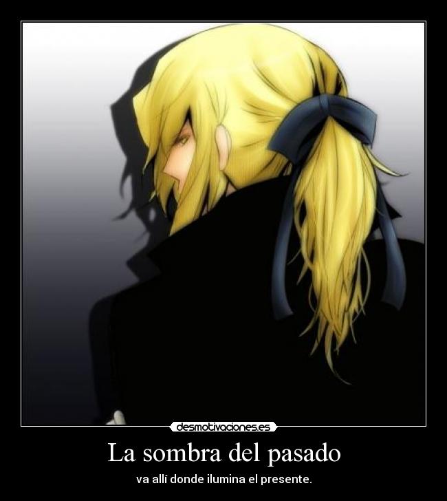 carteles pasado pandora hearts vincent desmotivaciones