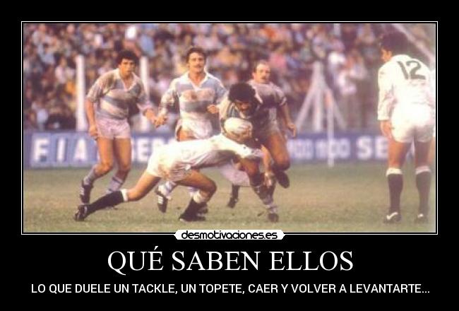 QUÉ SABEN ELLOS -