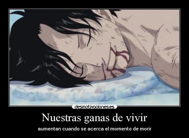 Nuestras ganas de vivir - 