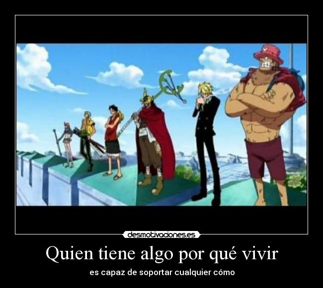carteles one piece desmotivaciones