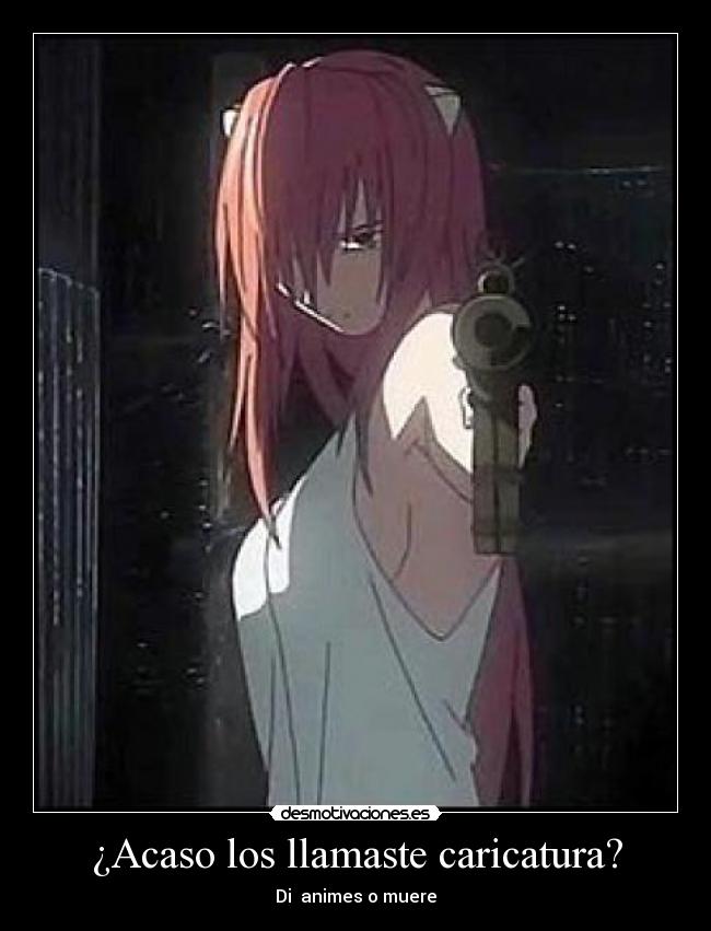 ¿Acaso los llamaste caricatura? -