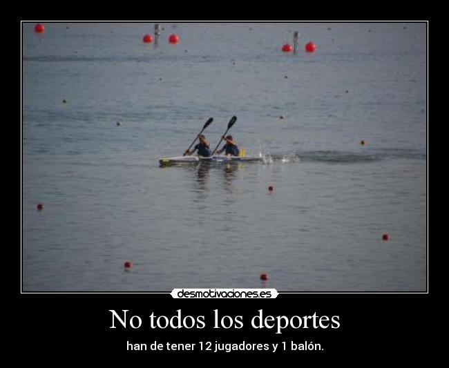 No todos los deportes - 