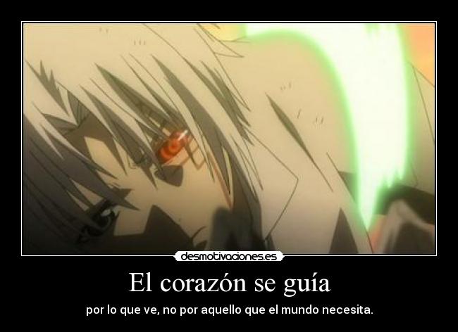 carteles corazon gray man allen walker desmotivaciones