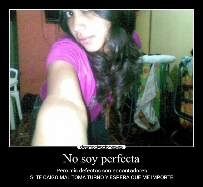 No soy perfecta - 