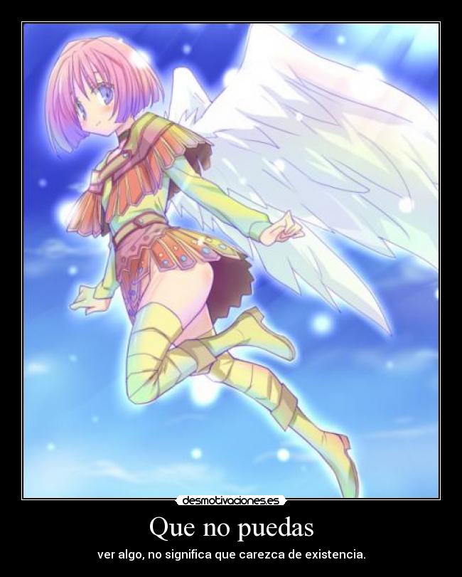 Que no puedas -