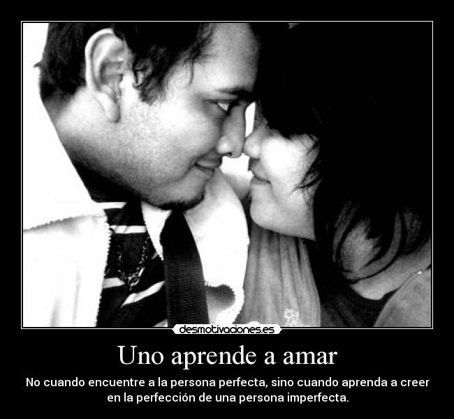 Uno aprende a amar - 