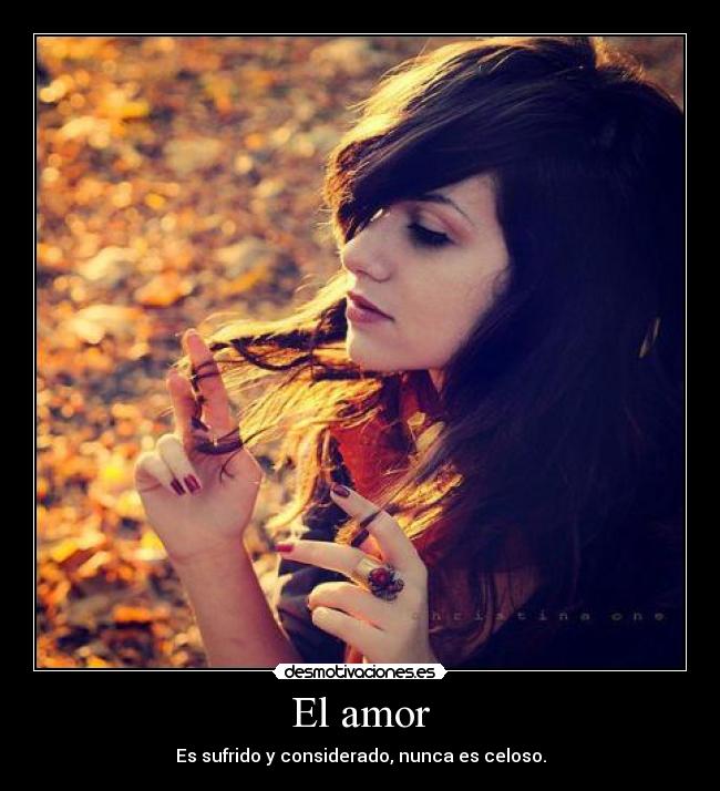 El amor -