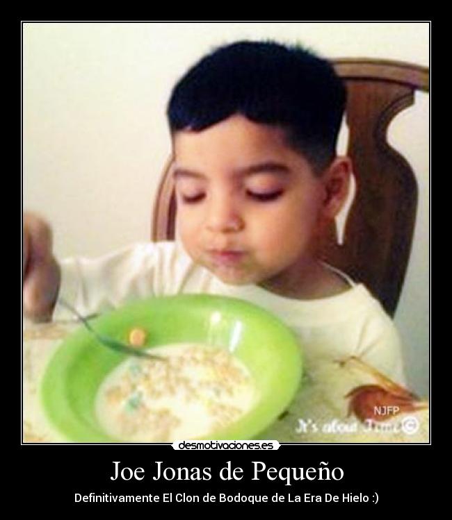 Joe Jonas de Pequeño - 