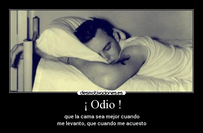 ¡ Odio ! -