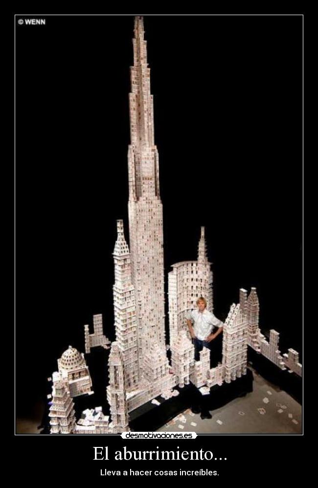 El aburrimiento... - 