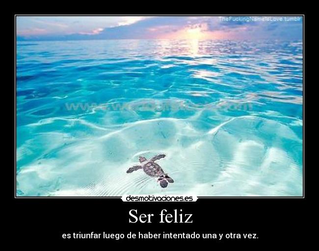 Ser feliz - 