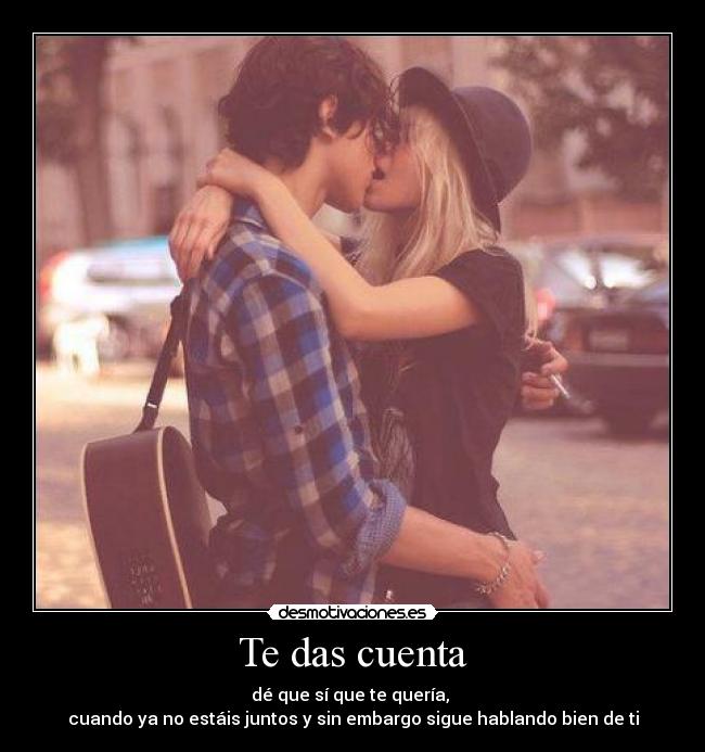 Te das cuenta - 