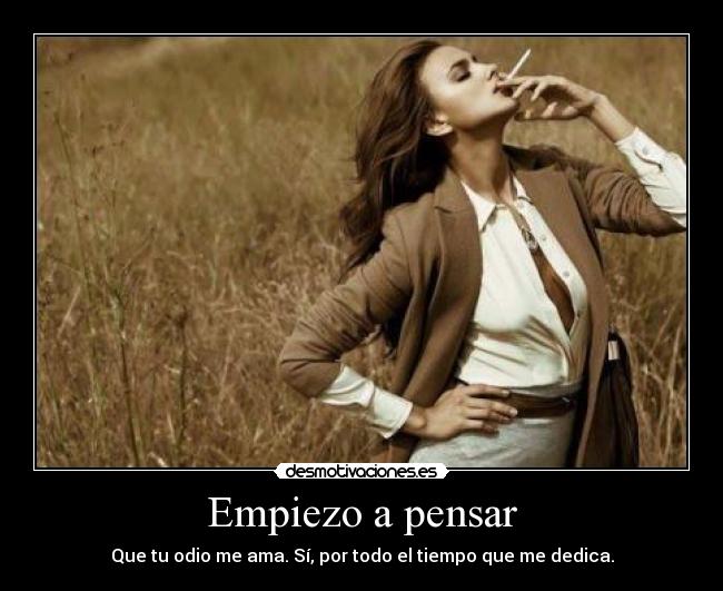 Empiezo a pensar - 