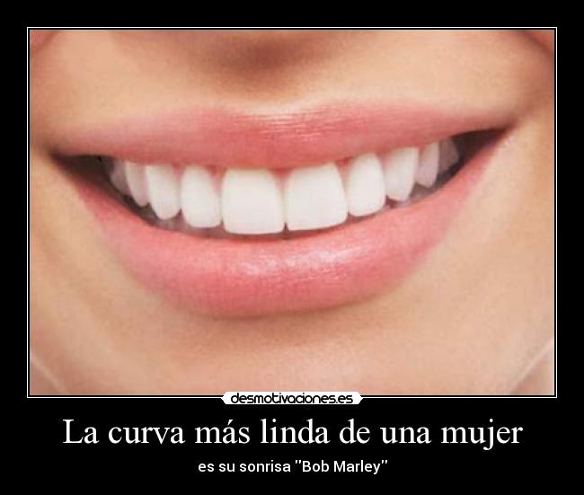 La curva más linda de una mujer -