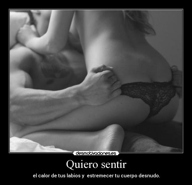 Quiero sentir - 