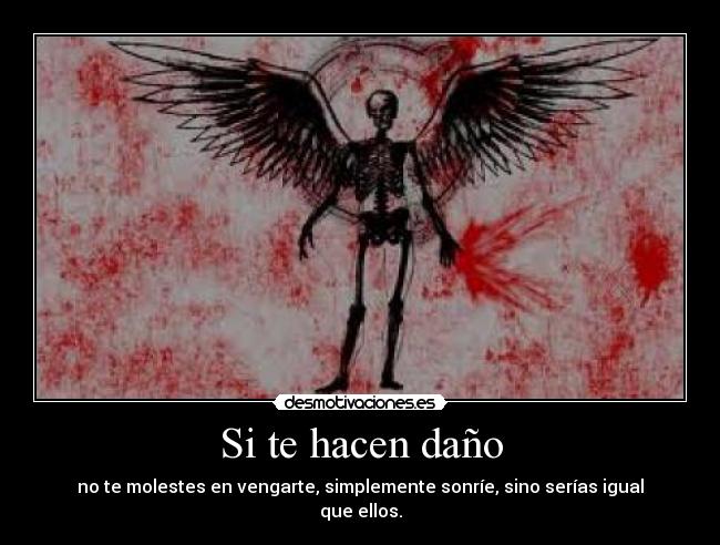 Si te hacen daño -