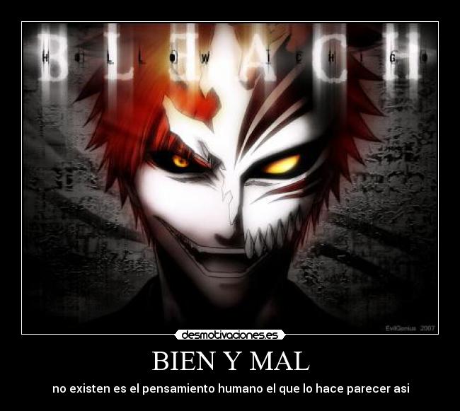 BIEN Y MAL - 