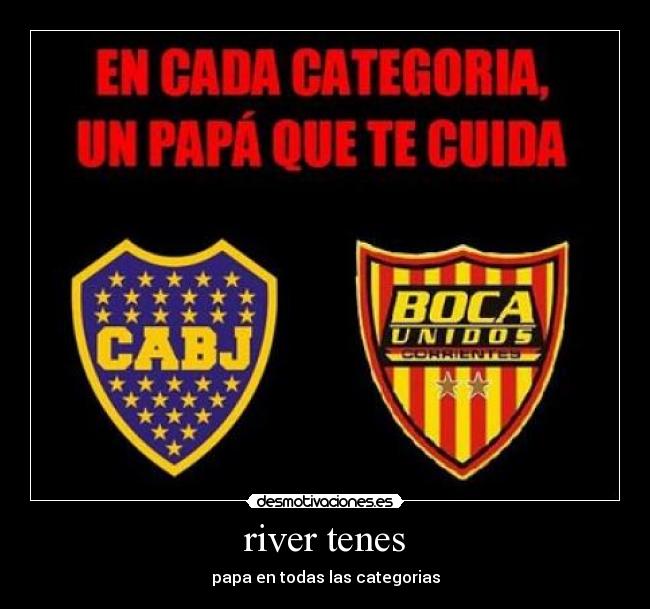 river tenes - papa en todas las categorias