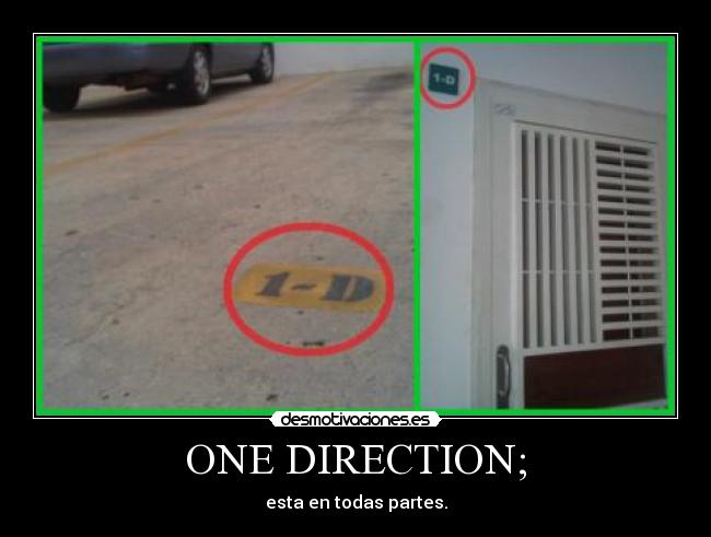 ONE DIRECTION; -
