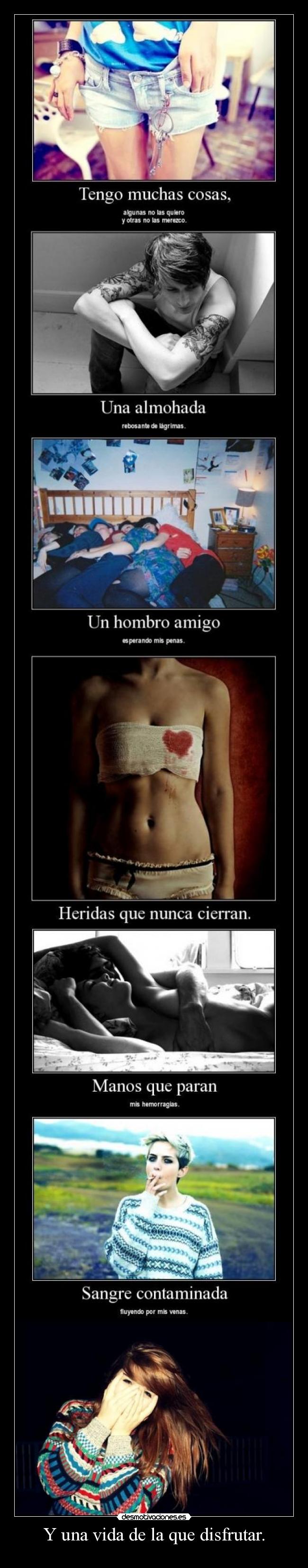 Y una vida de la que disfrutar. - 