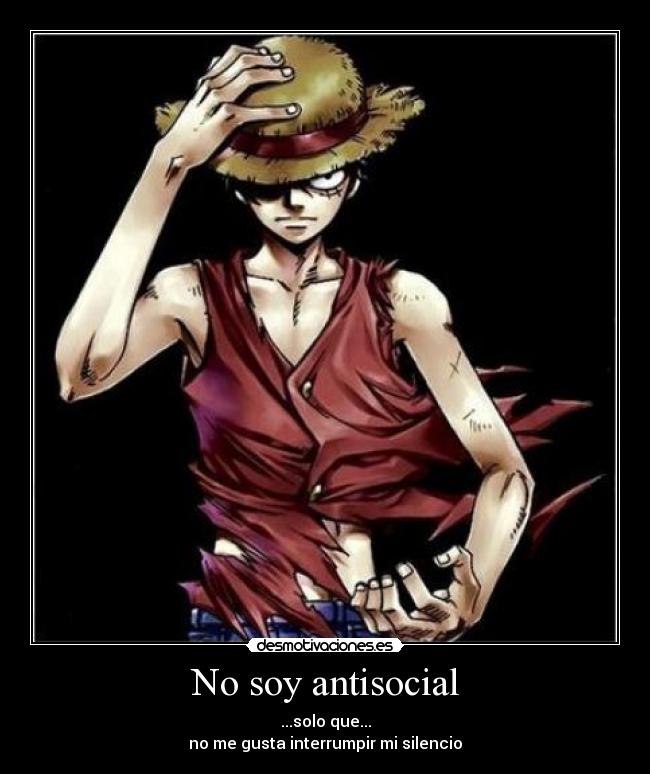No soy antisocial -