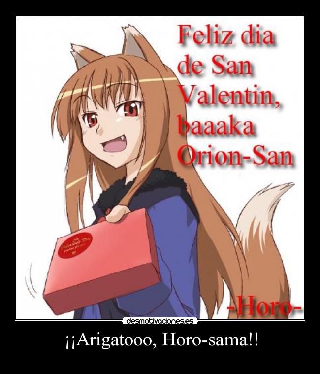 ¡¡Arigatooo, Horo-sama!! - 