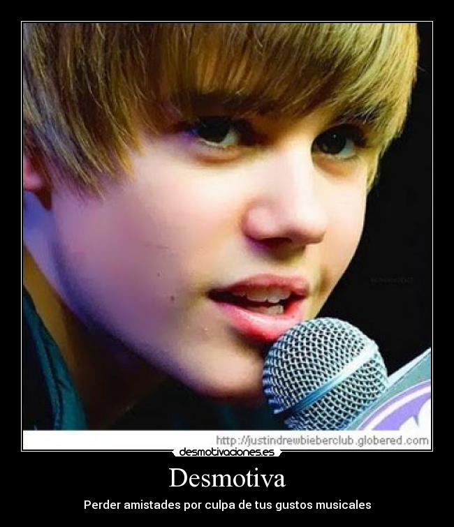 Desmotiva - Perder amistades por culpa de tus gustos musicales