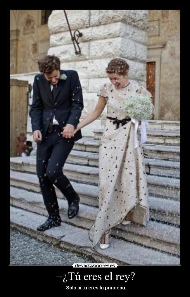 +¿Tú eres el rey? -