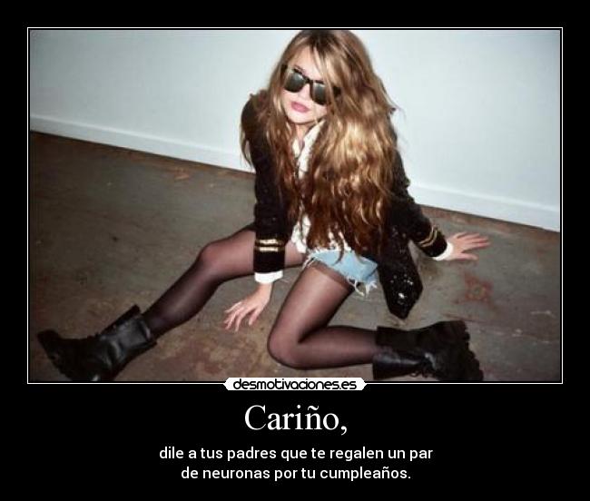 Cariño, - 