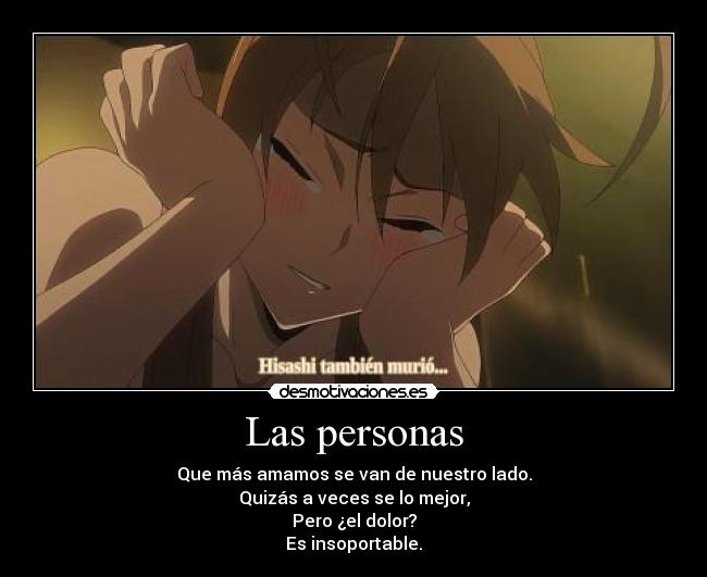 Las personas -
