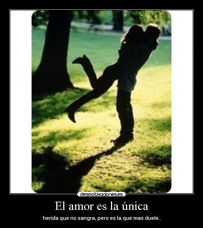 El amor es la única - 