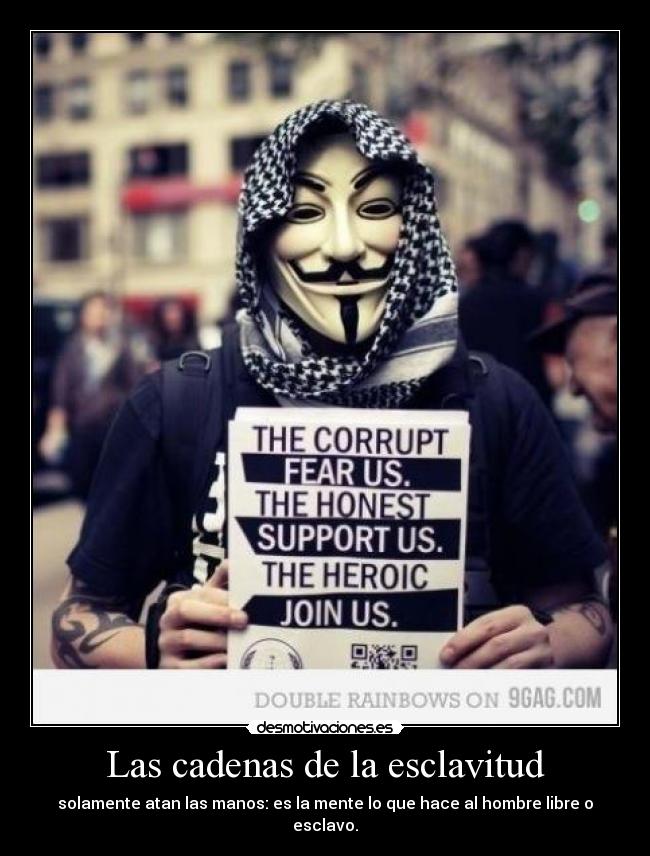 carteles anon revolution freedom libertad desmotivaciones