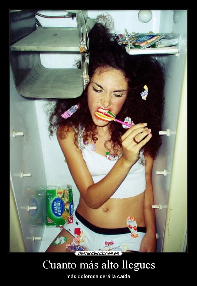 Cuanto más alto llegues -
