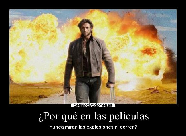 ¿Por qué en las peliculas -