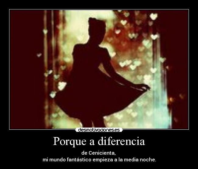 Porque a diferencia - 