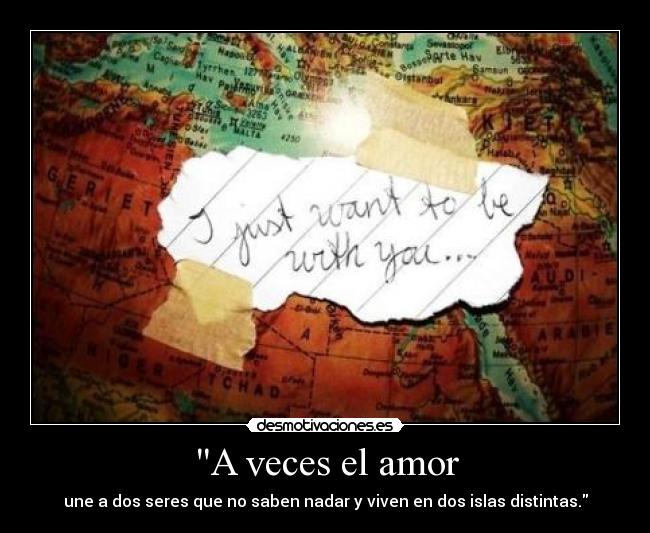 A veces el amor -