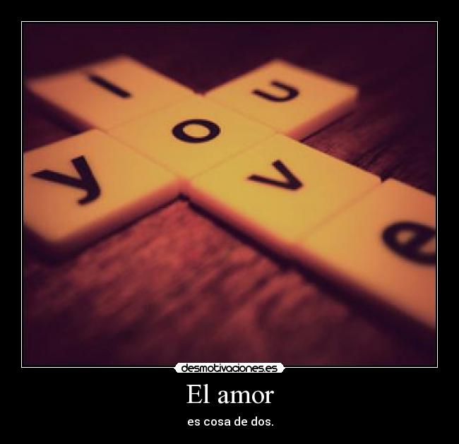 El amor - 
