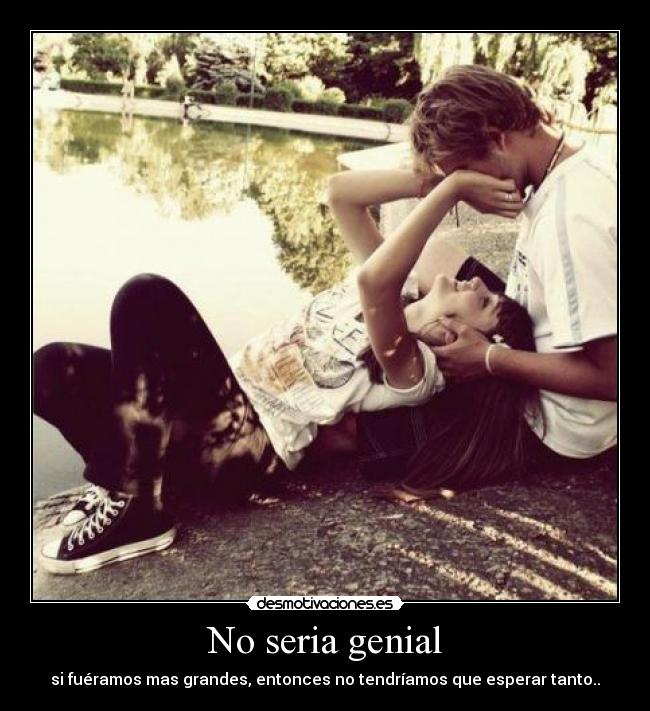 No seria genial -