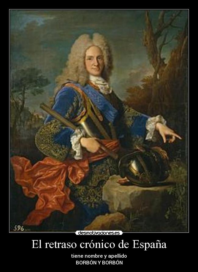 El retraso crónico de España - tiene nombre y apellido
BORBÓN Y BORBÓN